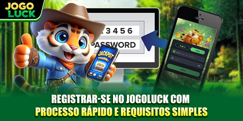 Registrar-Se No JOGOLUCK - Dicas Para Ativar E Receber Bônus De Boas-Vindas Imediatamente Registrar-se no JOGOLUCK com processo rápido e requisitos simples